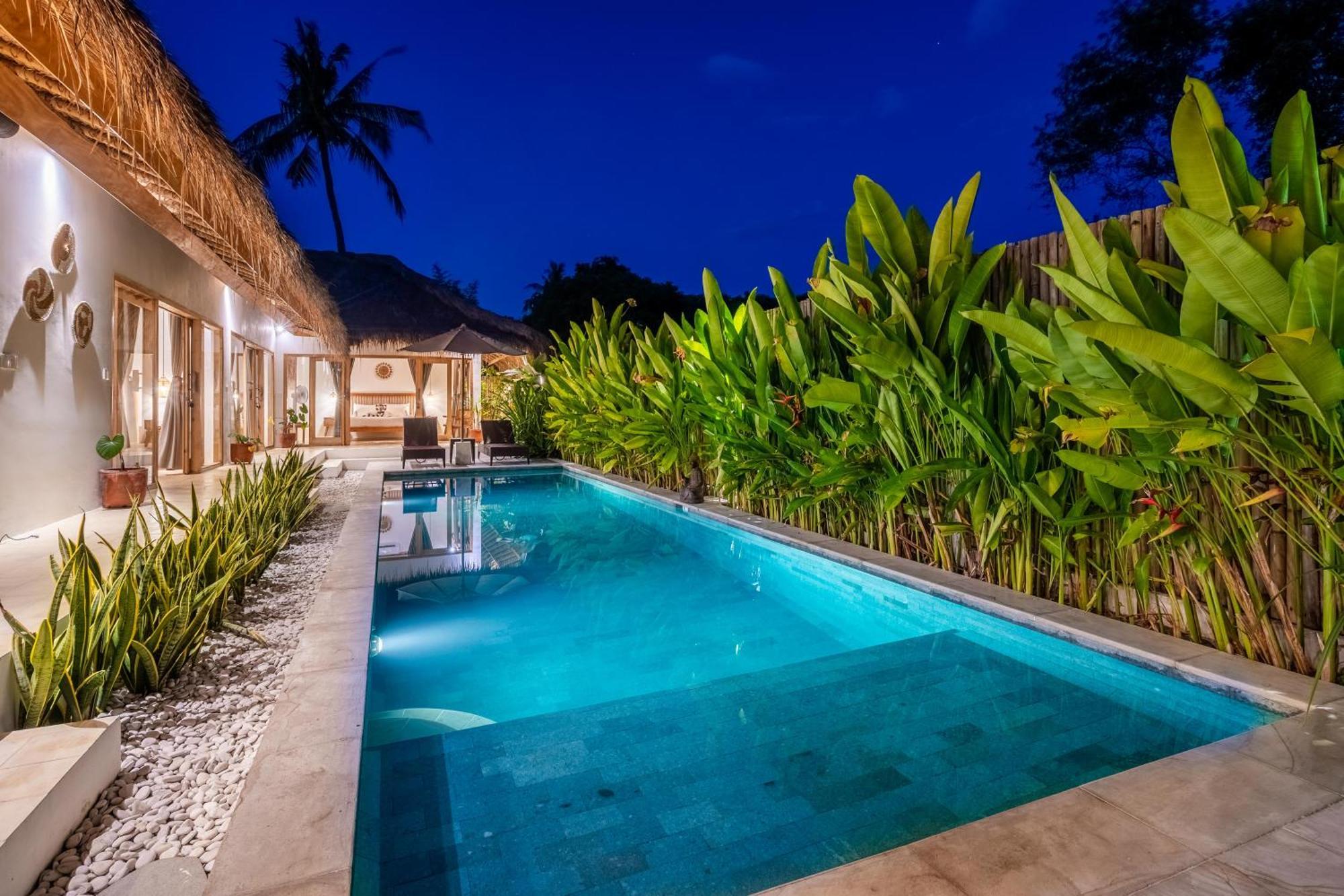 Villa Kelapa Kucing Gili Air Exteriér fotografie