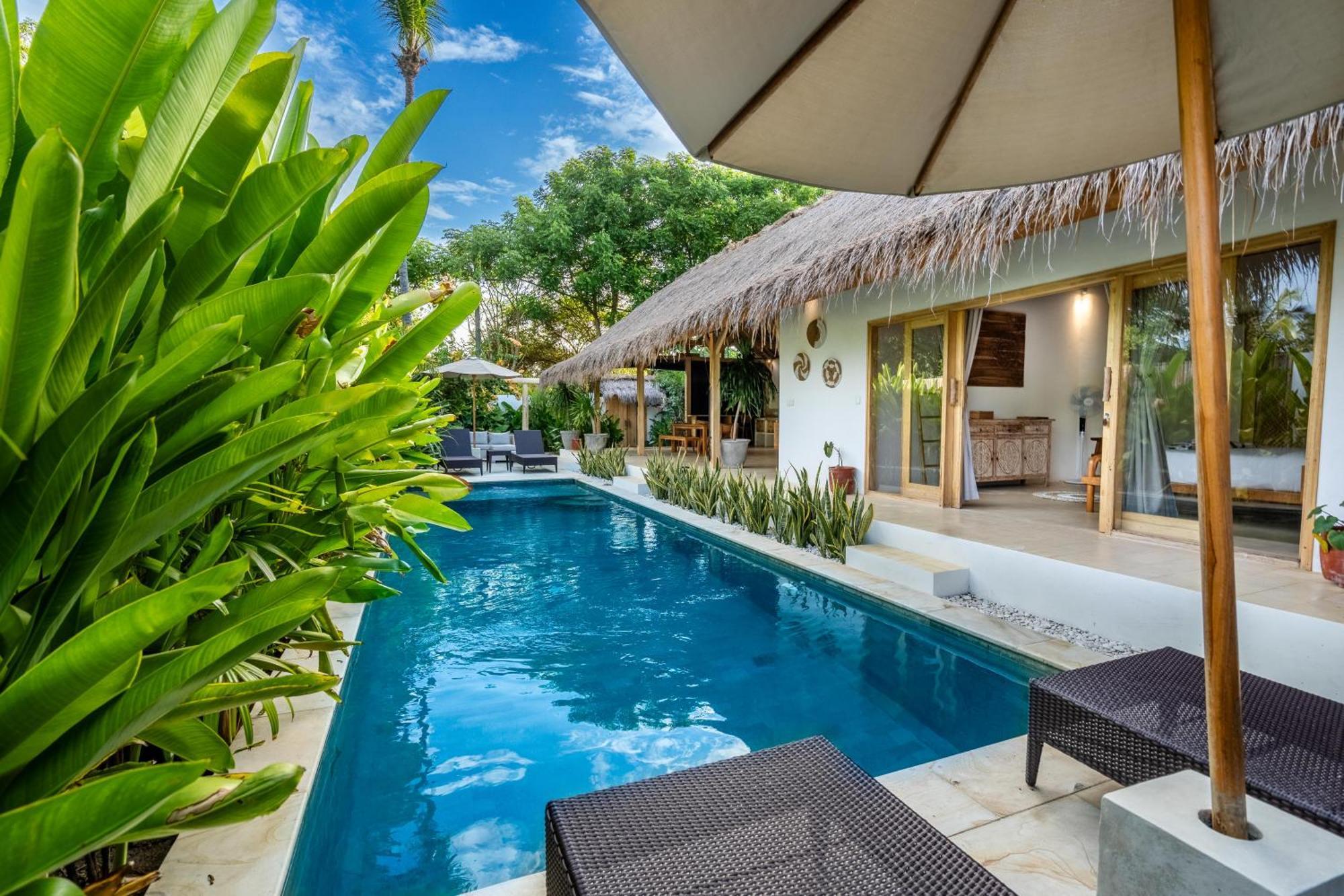 Villa Kelapa Kucing Gili Air Exteriér fotografie