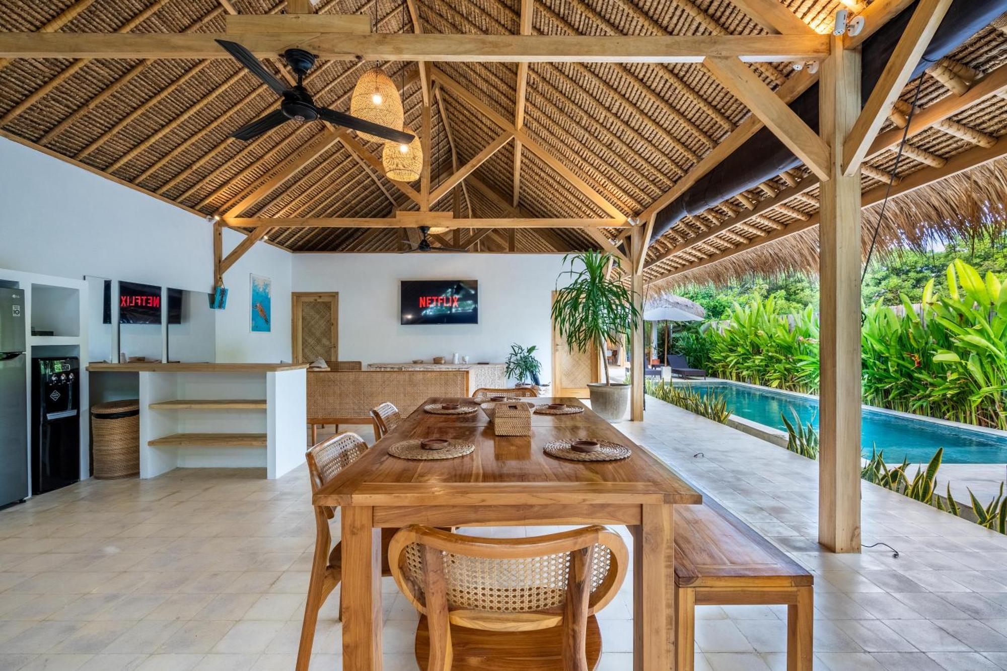 Villa Kelapa Kucing Gili Air Exteriér fotografie